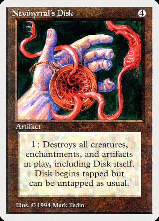 Nevinyrral’s Disk [Summer Magic / Edgar] - MTG Single
