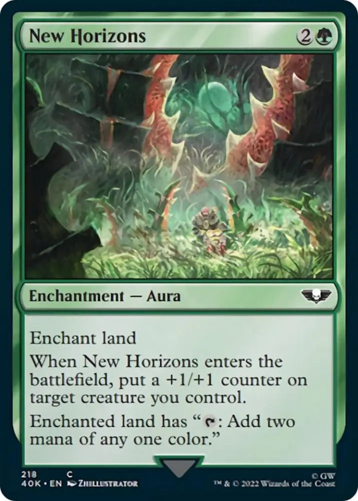 New Horizons [Warhammer 40,000] - MTG Single