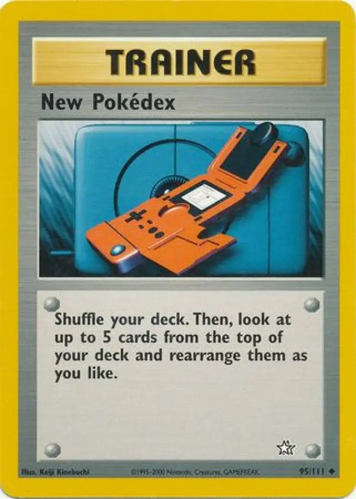 New Pokedex (95/111) [Neo Genesis Unlimited] - Pokemon Single