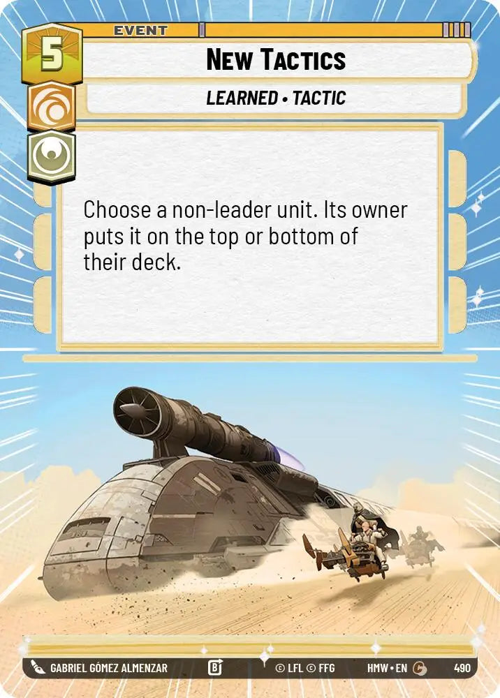 New Tactics (Hyperspace) (490) [Homeworlds]