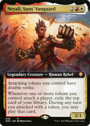 Neyali Suns’ Vanguard (Extended Art) [Phyrexia: All Will Be One Commander] - MTG Single