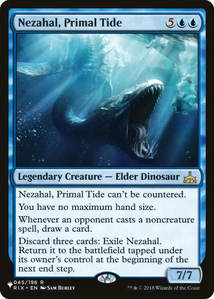 Nezahal Primal Tide [The List] - MTG Single
