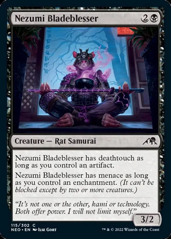 Nezumi Bladeblesser [Kamigawa: Neon Dynasty] - MTG Single
