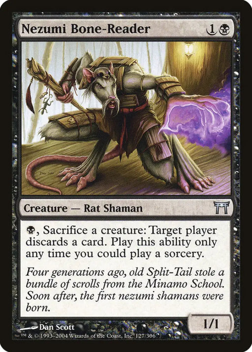 Nezumi Bone-Reader [Champions of Kamigawa] - MTG Single