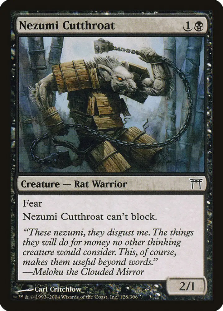 Nezumi Cutthroat [Champions of Kamigawa] - MTG Single