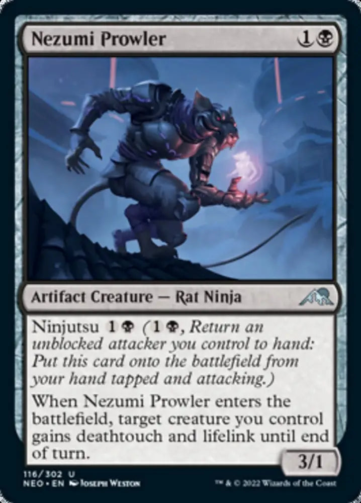 Nezumi Prowler [Kamigawa: Neon Dynasty] - MTG Single