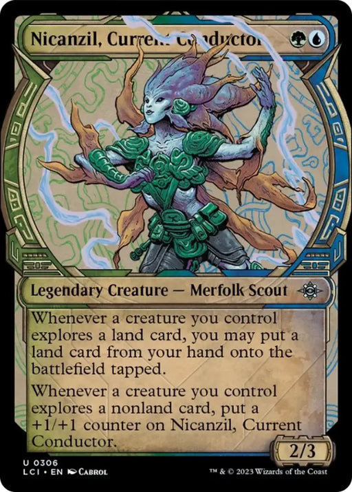 Nicanzil Current Conductor (Showcase) [The Lost Caverns of Ixalan] - MTG Single