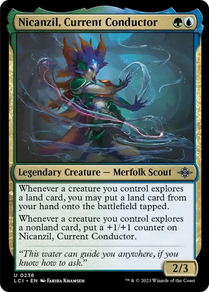 Nicanzil Current Conductor [The Lost Caverns of Ixalan] - MTG Single