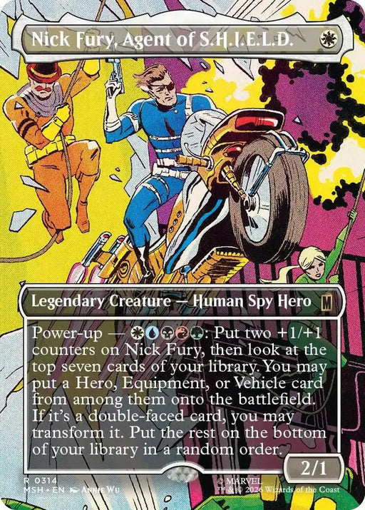 Nick Fury, Agent of S.H.I.E.L.D. (Borderless) (314) [Marvel Super Heroes]