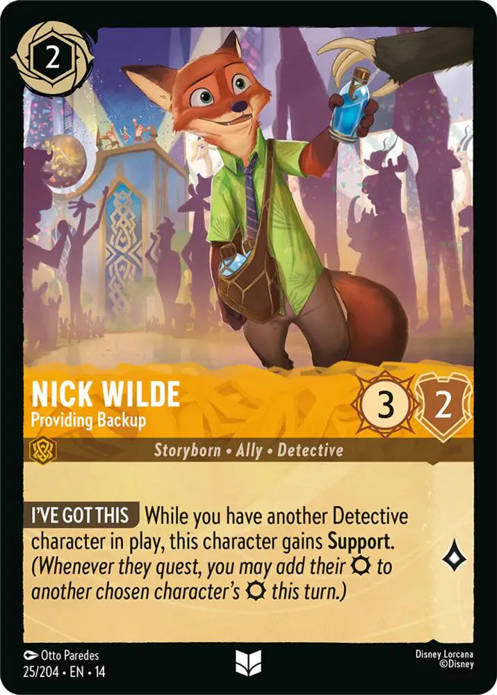 Nick Wilde - Providing Backup (25/204) [Hyperia City]
