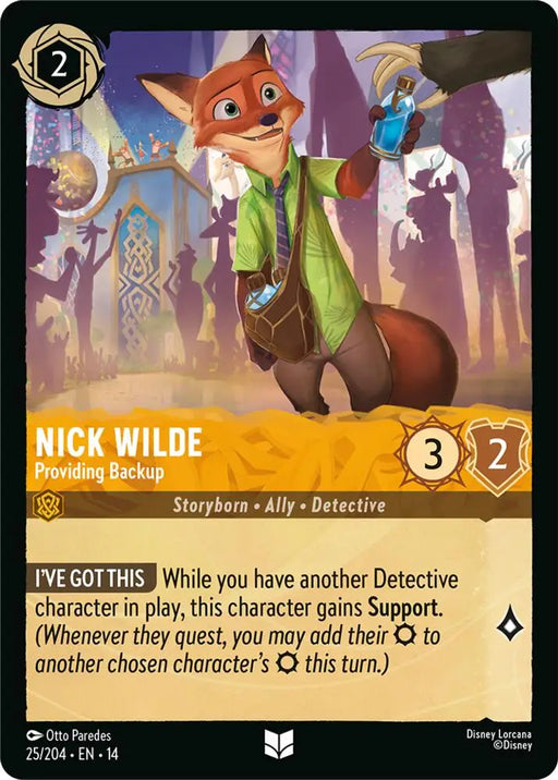 Nick Wilde - Providing Backup (25/204) [Hyperia City]