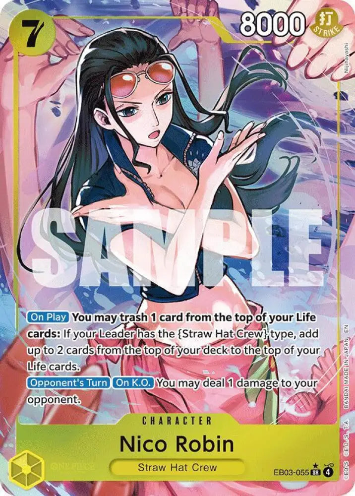 Nico Robin (055) (Alternate Art) (EB03-055) [Extra Booster: One Piece Heroines Edition]