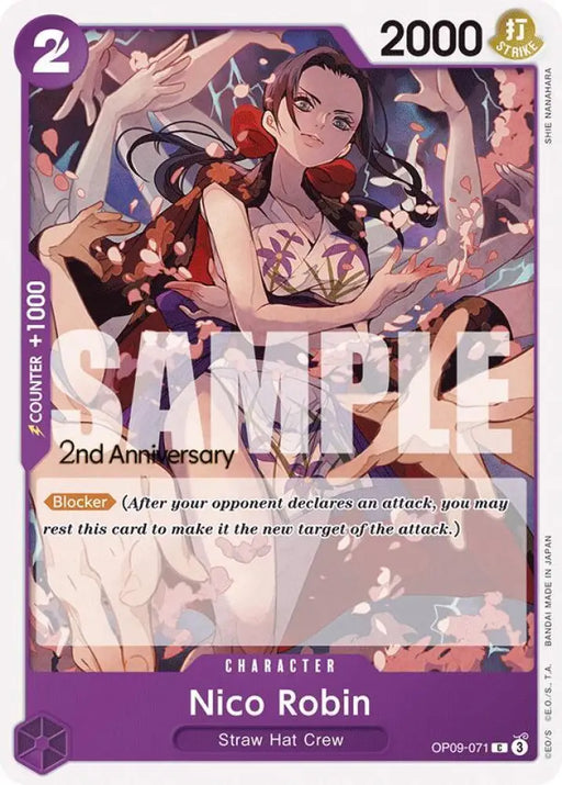 Nico Robin (071) (OP09-071) [Emperors in the New World: 2nd Anniversary Tournament Cards]