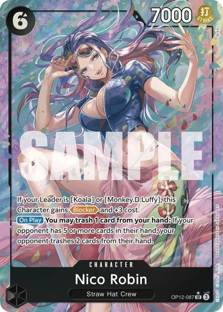 Nico Robin (Alternate Art) (OP12-087) [Legacy of the Master]