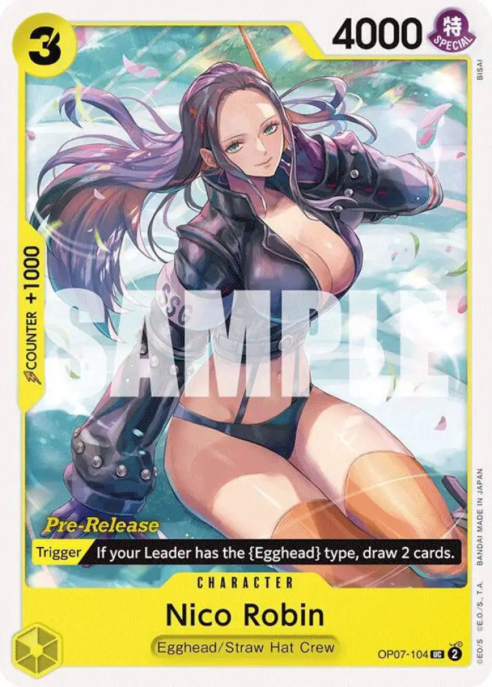 Nico Robin (OP07-104) [500 Years in the Future Pre-Release Cards]
