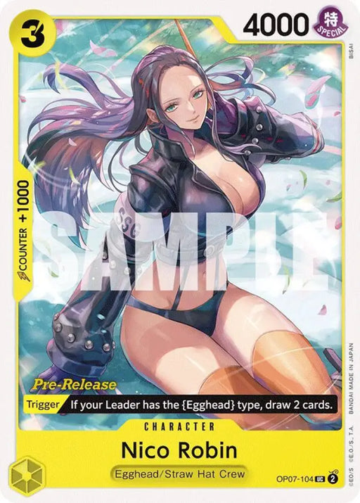 Nico Robin (OP07-104) [500 Years in the Future Pre-Release Cards]