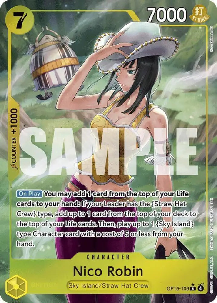 Nico Robin (OP15-109) (Alternate Art) [Adventure on Kami's Island]