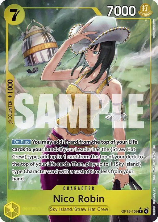Nico Robin (OP15-109) (Alternate Art) [Adventure on Kami's Island]