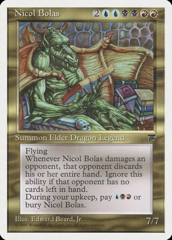 Nicol Bolas [Chronicles] - MTG Single