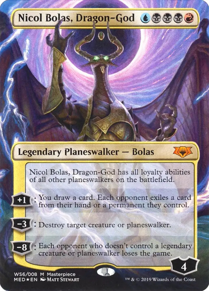 Nicol Bolas Dragon-God [Mythic Edition] - MTG Single