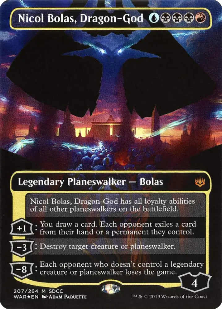 Nicol Bolas Dragon-God [San Diego Comic-Con 2019] - MTG Single
