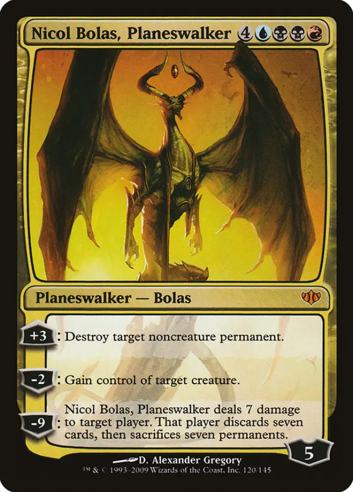 Nicol Bolas Planeswalker [Conflux] - MTG Single