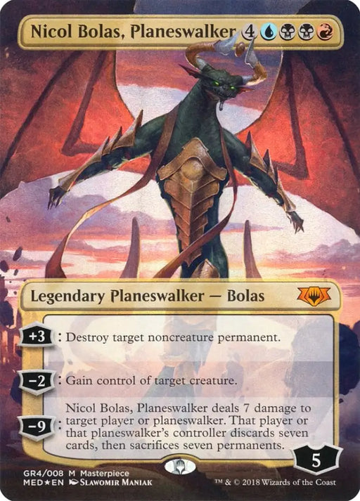Nicol Bolas Planeswalker [Mythic Edition] - MTG Single