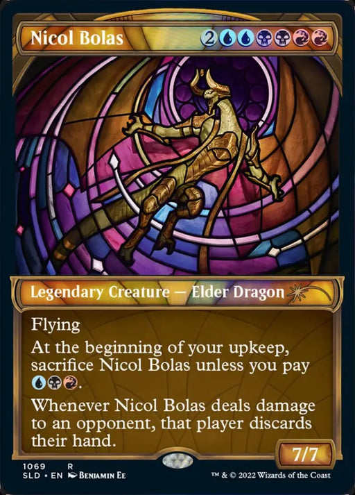 Nicol Bolas (Showcase Textured) [Secret Lair Drop Series] - MTG Single