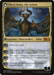 Nicol Bolas the Ravager // Nicol Bolas the Arisen [Core Set 2019] - MTG Single