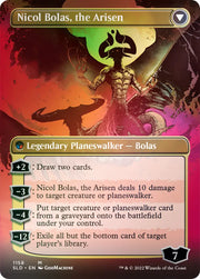 Nicol Bolas the Ravager // Nicol Bolas the Arisen (Display Commander) (Borderless) [Secret Lair: From Cute to Brute]