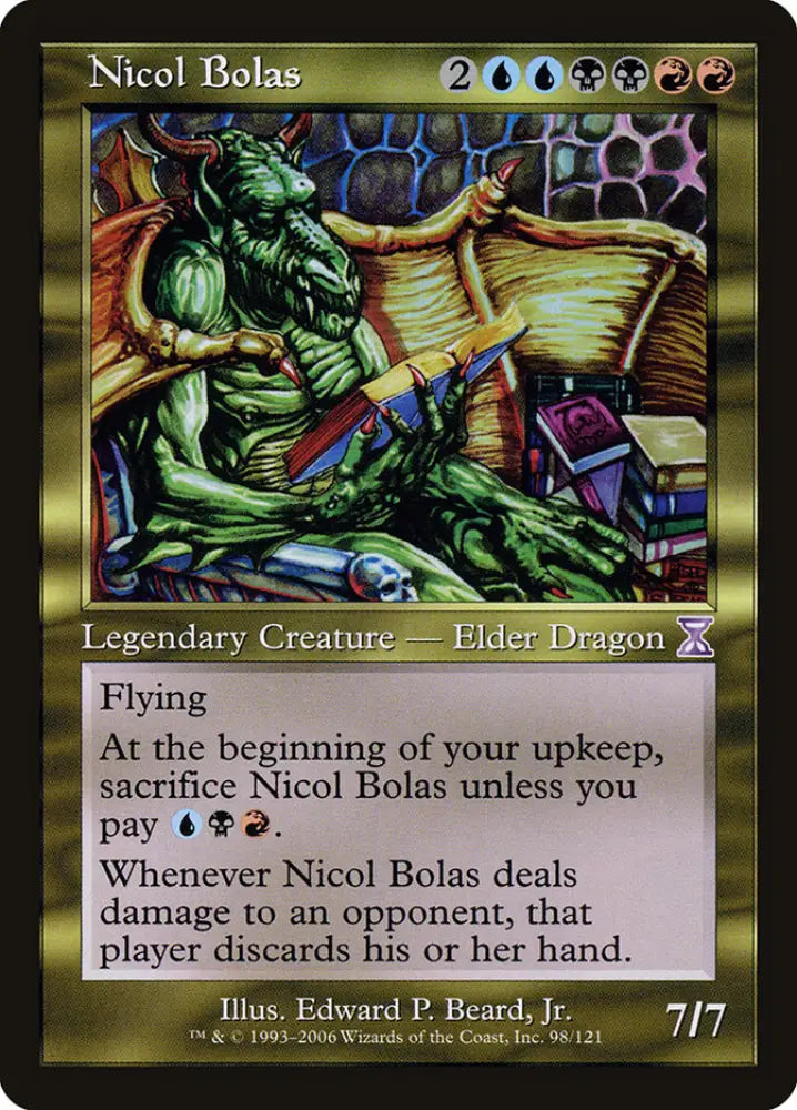 Nicol Bolas [Time Spiral Timeshifted] - MTG Single