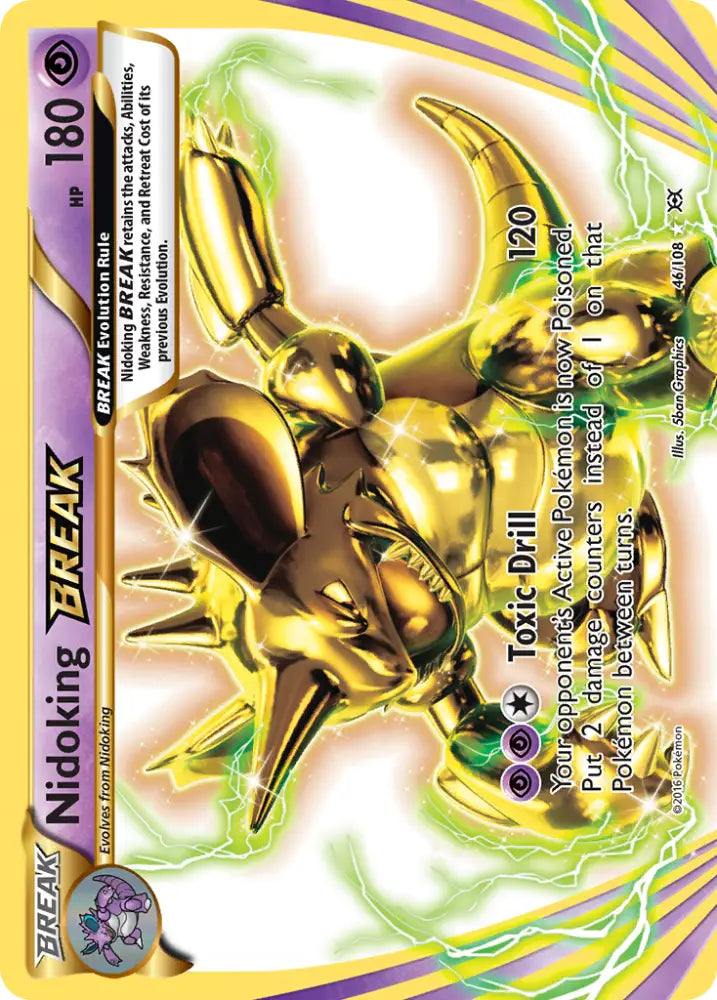 Nidoking BREAK (46/108) [XY: Evolutions] - Pokemon Single