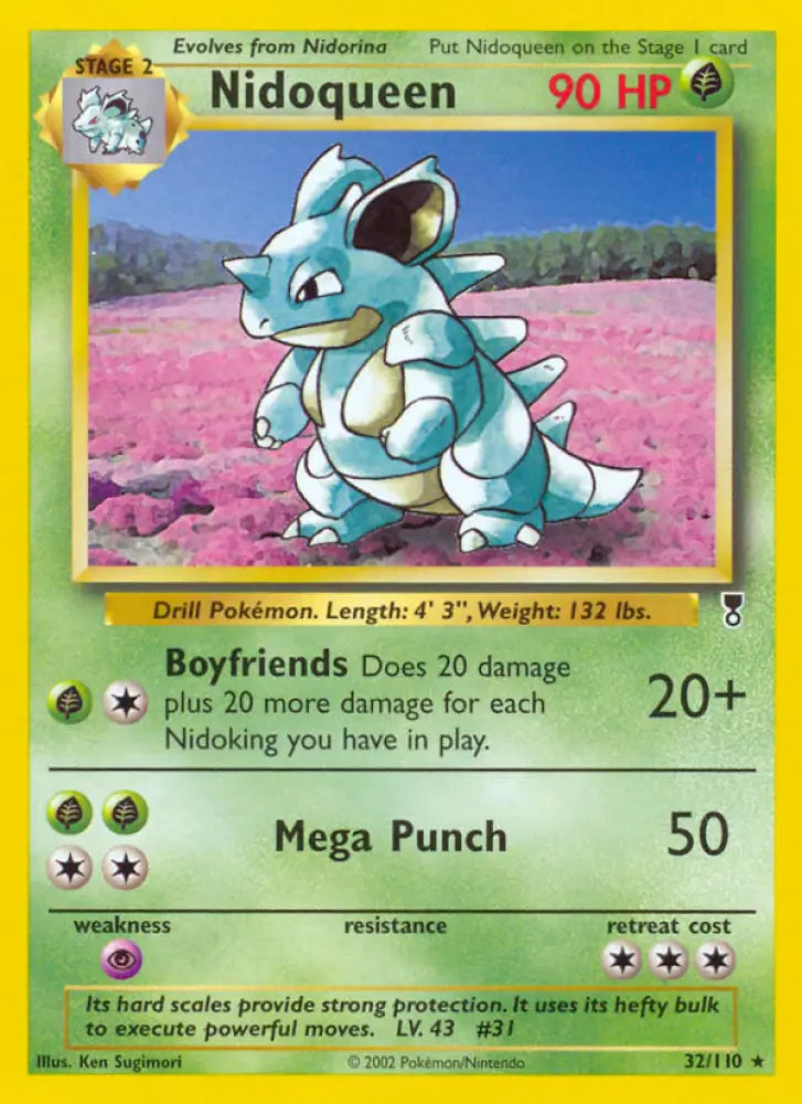 Nidoqueen (32/110) [Legendary Collection] - Pokemon Single