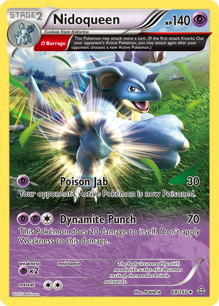 Nidoqueen (69/160) [XY: Primal Clash] - Pokemon Single