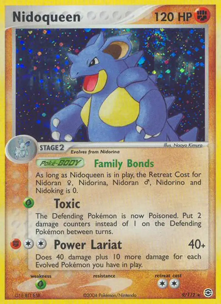 Nidoqueen (9/112) [EX: FireRed & LeafGreen] - Pokemon Single