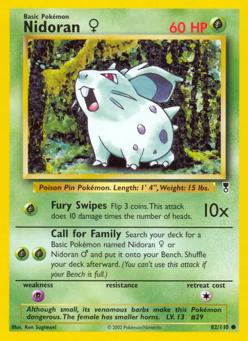 Nidoran (82/110) (Female) [Legendary Collection] - Pokemon Single