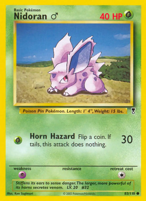 Nidoran (83/110) (Male) [Legendary Collection] - Pokemon Single