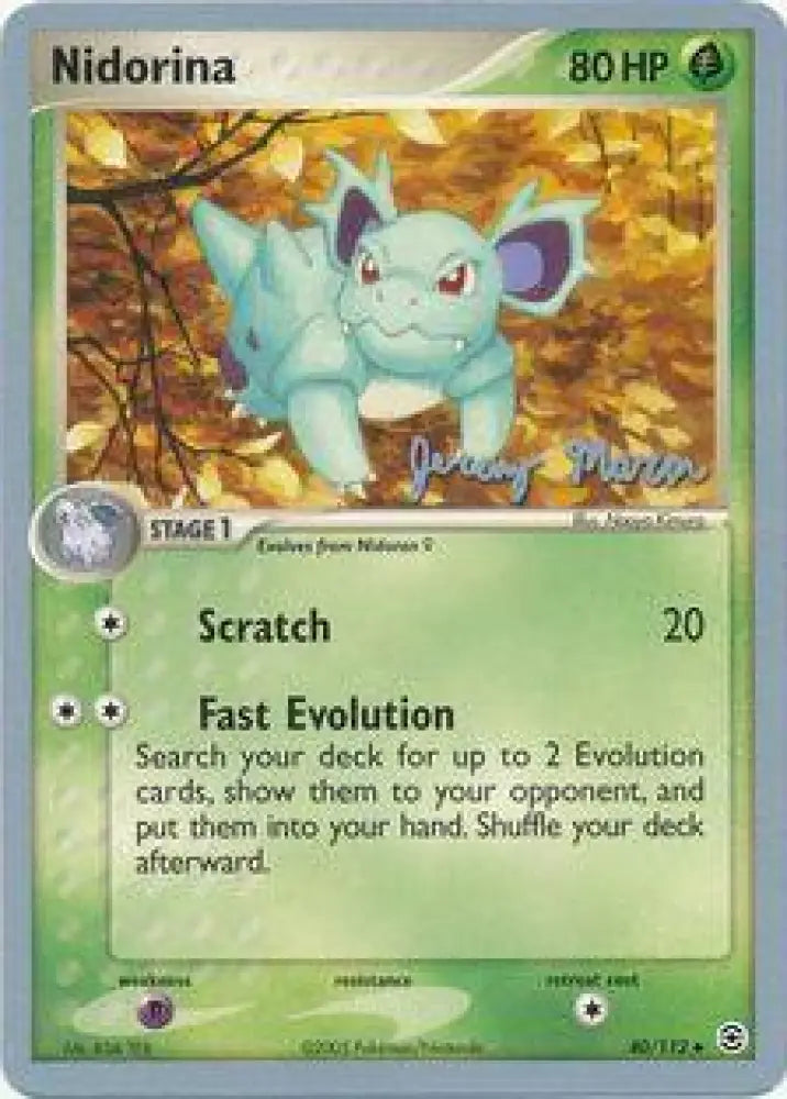 Nidorina (40/112) (Queendom - Jeremy Maron) [World Championships 2005] - Pokemon Single