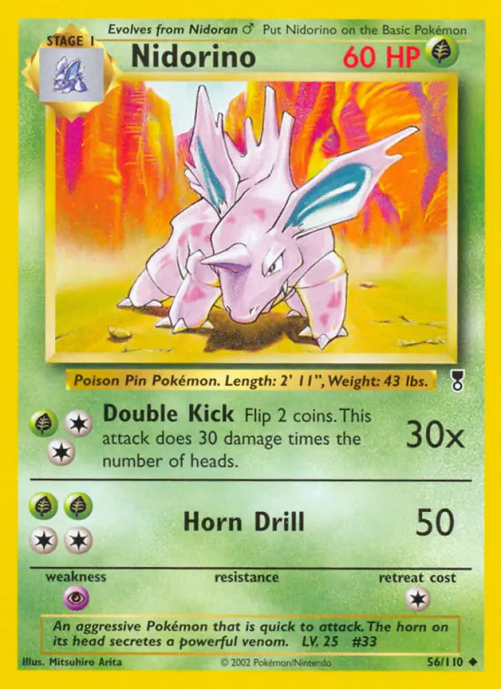 Nidorino (56/110) [Legendary Collection] - Pokemon Single