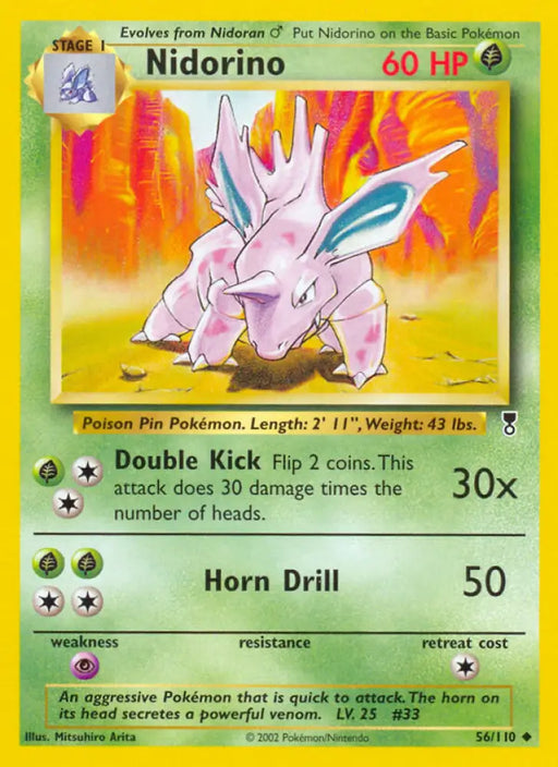 Nidorino (56/110) [Legendary Collection] - Pokemon Single