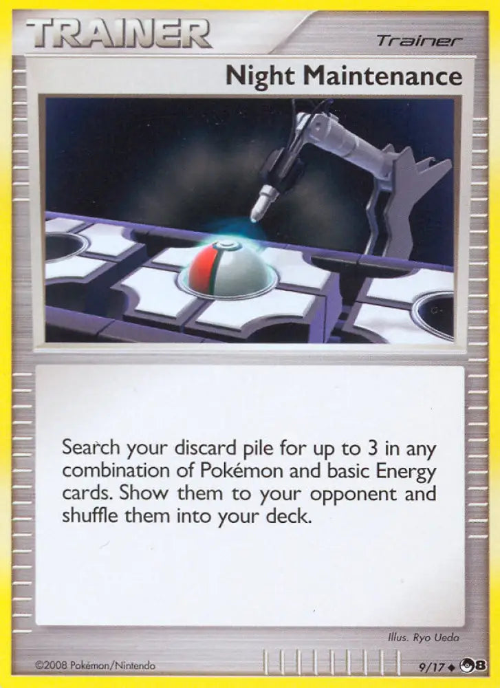 Night Maintenance (9/17) [POP Series 8] - Pokemon Single