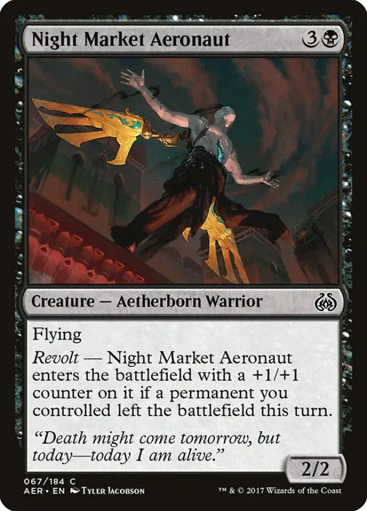Night Market Aeronaut [Aether Revolt] - MTG Single