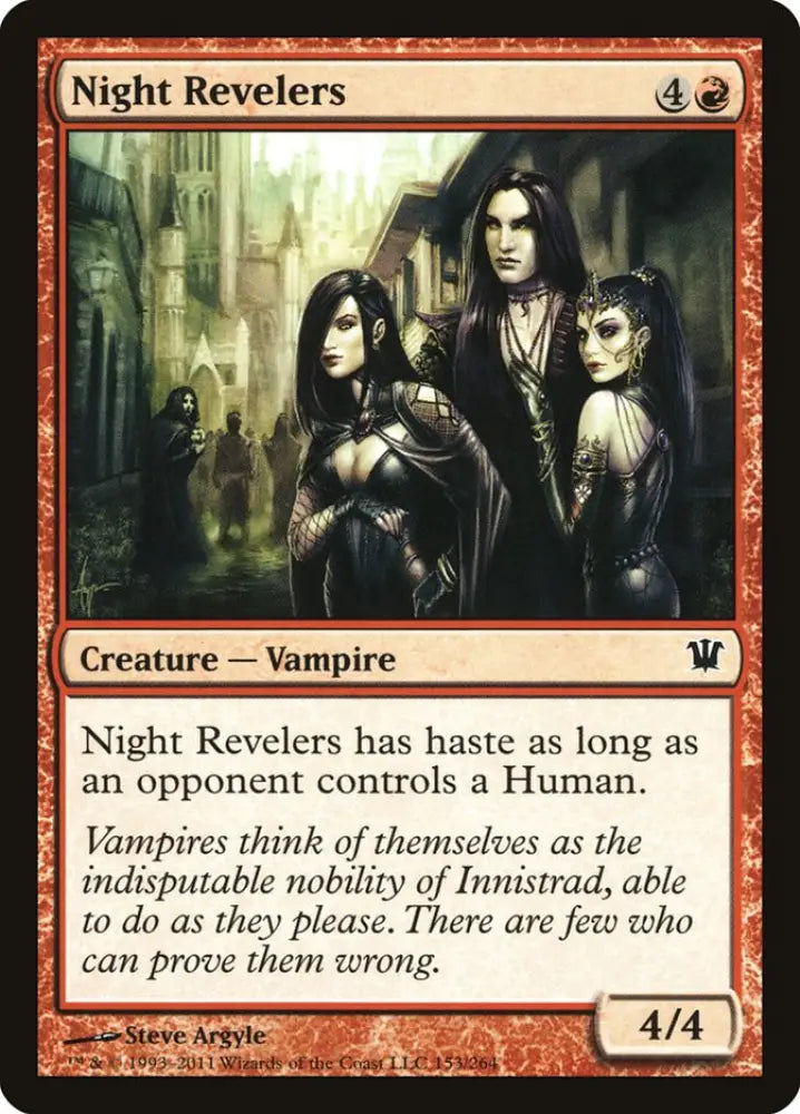 Night Revelers [Innistrad] - MTG Single