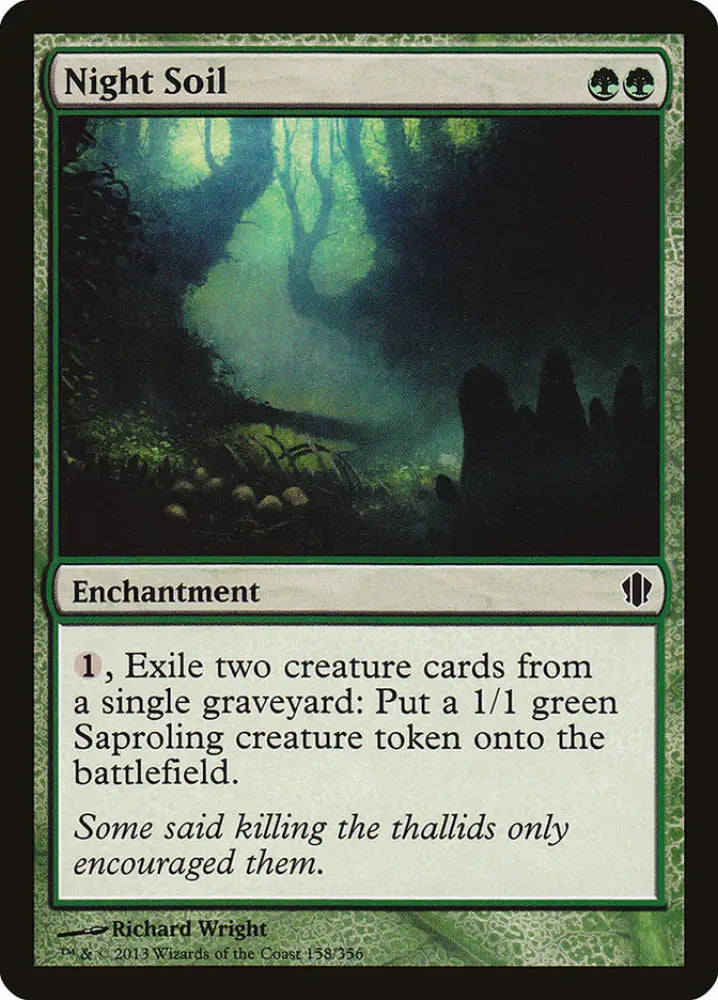 Night Soil [Commander 2013] - MTG Single