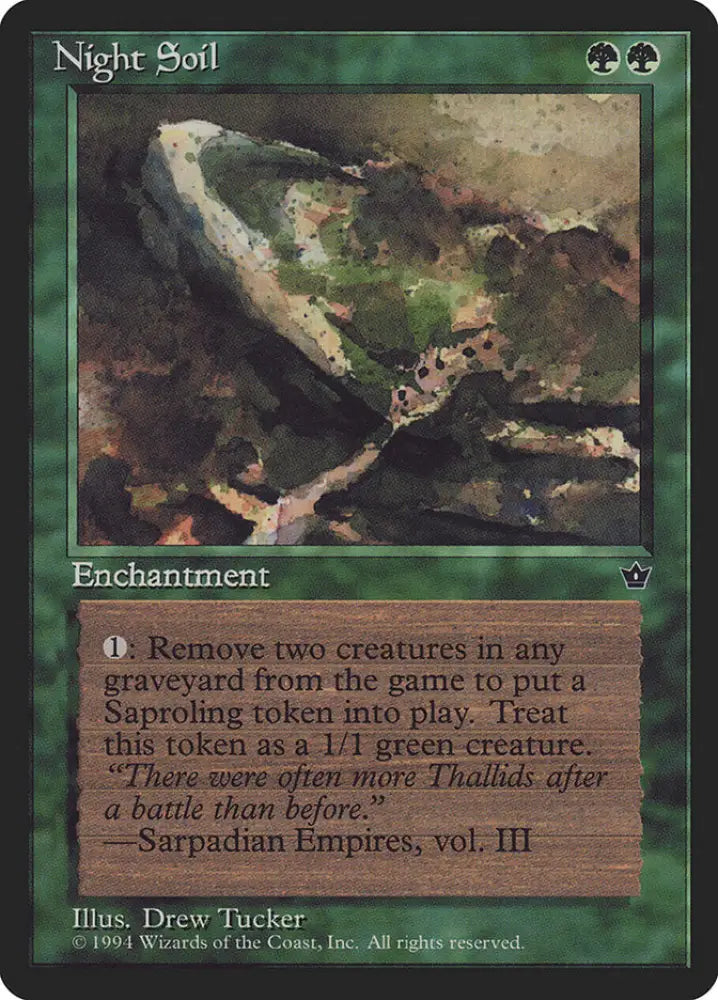 Night Soil (Drew Tucker) [Fallen Empires] - MTG Single