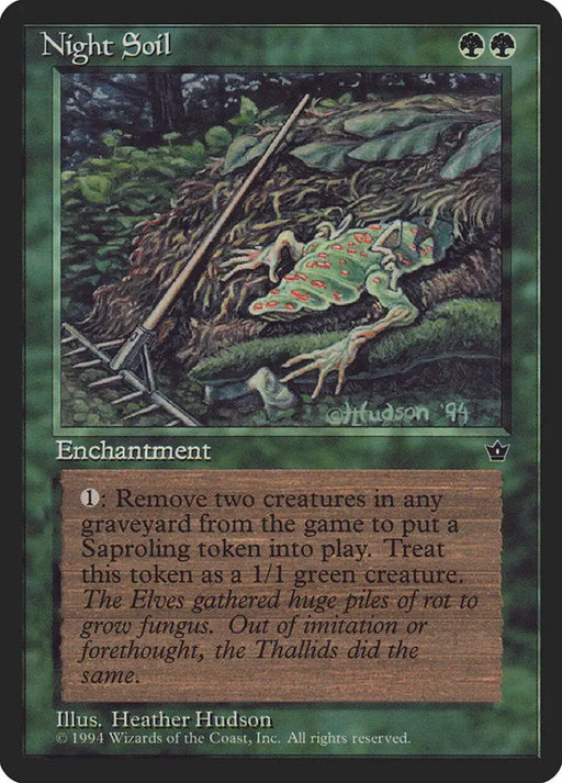 Night Soil (Heather Hudson) [Fallen Empires] - MTG Single