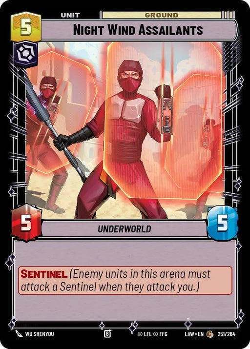Night Wind Assailants (251/264) [A Lawless Time]