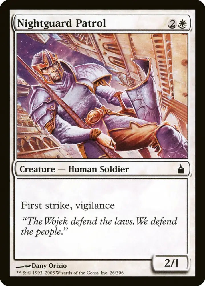Nightguard Patrol [Ravnica: City of Guilds] - MTG Single