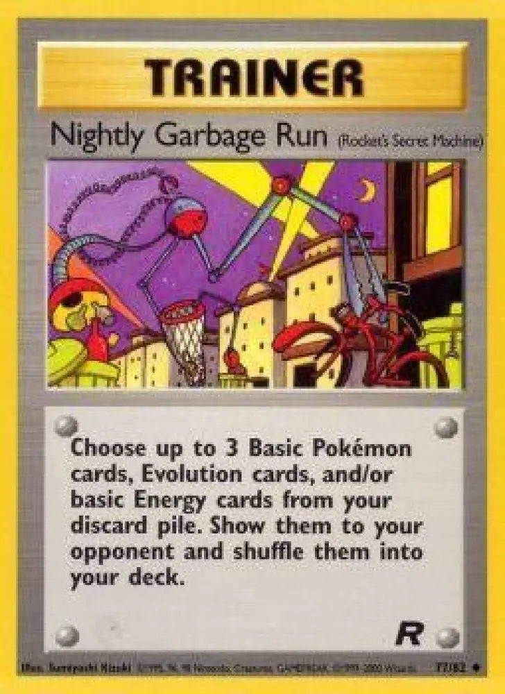 Nightly Garbage Run (77/82) [Team Rocket Unlimited] - Pokemon Single