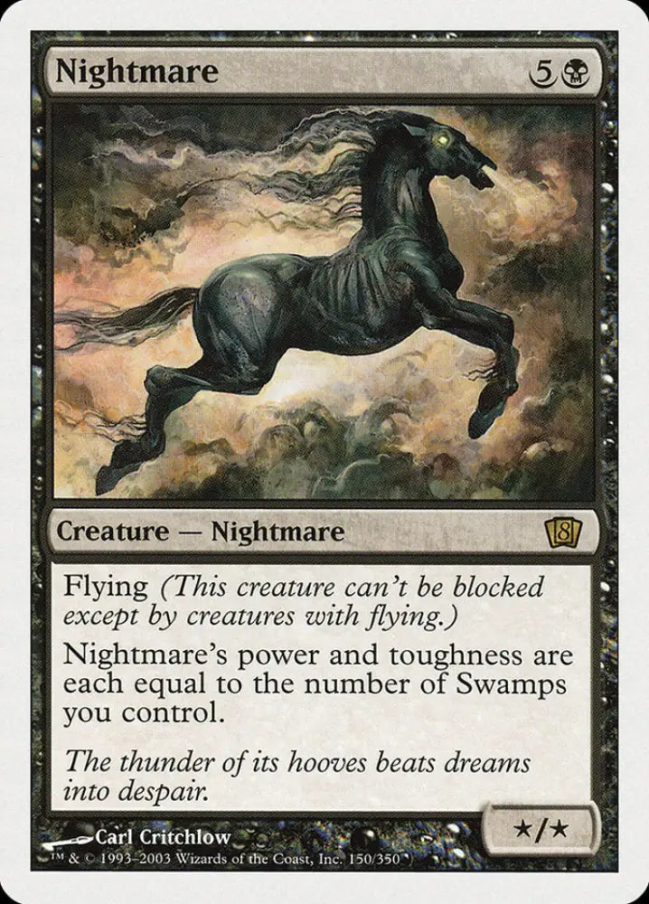Nightmare (150) [Eighth Edition] - MTG Single